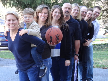 Thanksgiving - Basketball Family Lineup