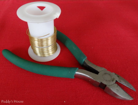 DIY Christmas Ornaments - Tools - Wire and Wire Cutters