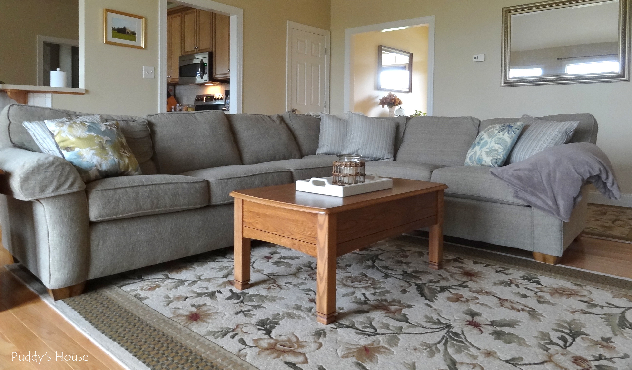 Our New Sectional Puddy's House