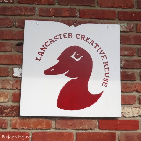 Lancaster Creative Reuse sign