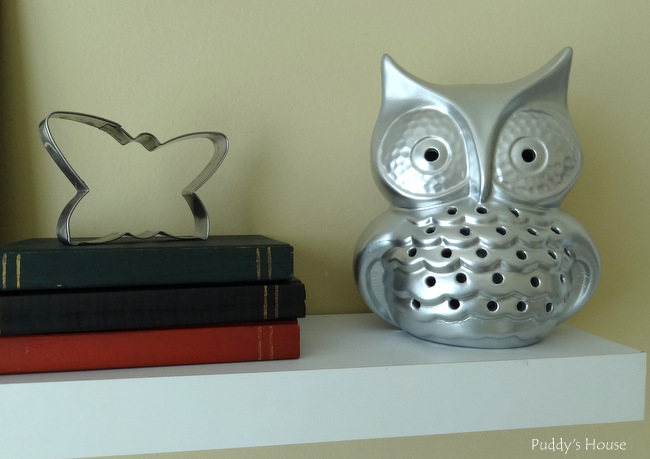spraypaint love 3 - owl on shelf after