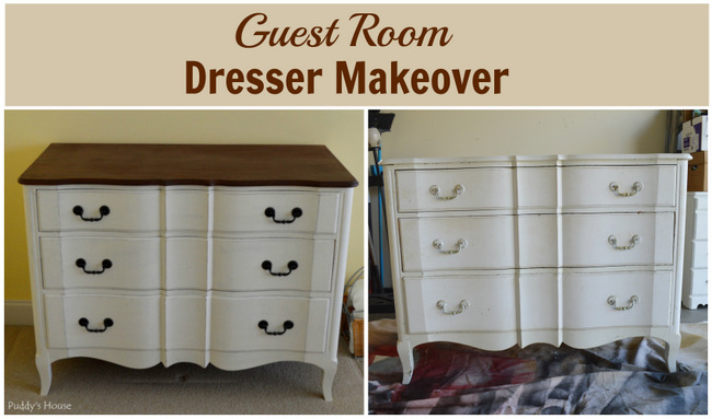 1-Guest Room Dresser Makeover